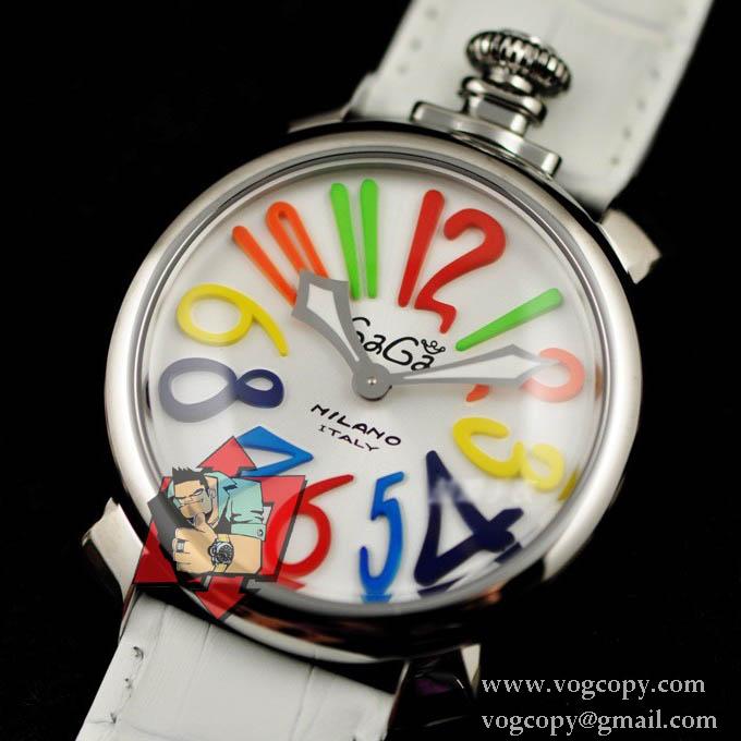 大人気　美品 GaGa Milano ガガミラノ 腕時計