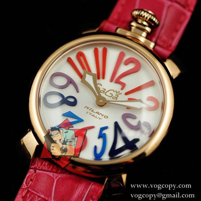 大人気　美品 GaGa Milano ガガミラノ 腕時計