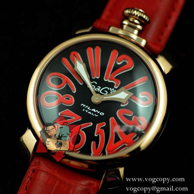大人気　美品 GaGa Milano ガガミラノ 腕時計