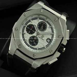 Audemars Piguetオーデマピゲ 腕時計 日本製クオーツ 6針クロノグラフ 日付表示 夜光効果