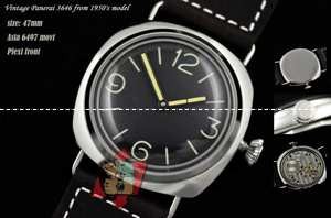 大人気 美品 OFFICINE PANERAI 腕時計