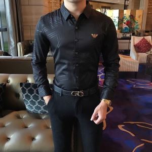 2色可選 2020SS人気 アルマーニ ARMANI 今回注目する シャツ 2年以上連続１位獲得