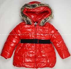 201314秋冬新作 モンクレール MONCLER 子供用ダウンジャケット RED