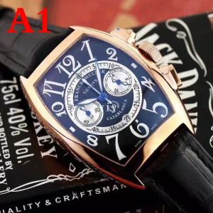 期間限定セール FRANCK MULLER フランクミュラー 2色可選 大胆なデザイン男性用腕時計 18SS美品
