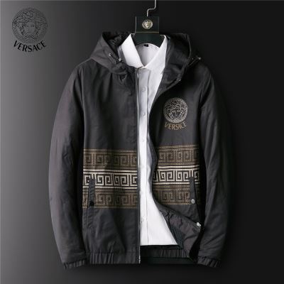 VERSACE ヴェルサーチェ 綿服/ダウンジャケット カジュアルに着こなせるデザイン 贈り物にも◎