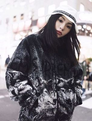 シュプリーム Supreme ダウンジャケット/綿入れ Fleece Wolf Jacket