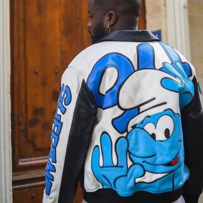 シュプリーム Supreme ダウンジャケット/綿入れ Smurfs Jacket