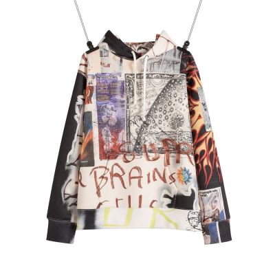 シュプリーム Supreme ダウンジャケット/綿入れ LSD Spells Hooded