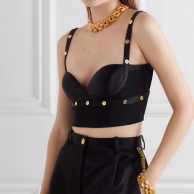 VERSACE ヴェルサーチ タンクトップチューブトップ/ 大特価