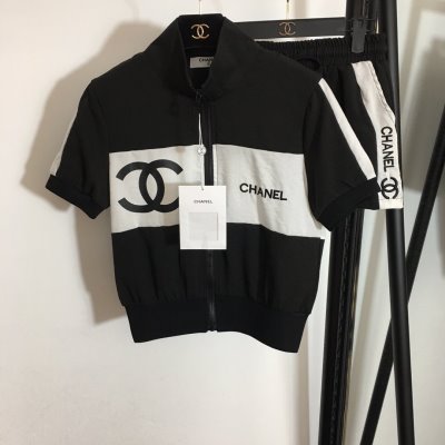 CHANEL シャネル 半袖上下セット 上品