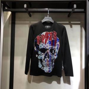長袖Tシャツ完売必至の人気モデルをご紹介 PHILIPP PLEIN 2020秋冬最安価格新品 フィリッププレイン