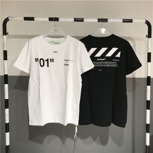 海外先行発売 OffWhite 今季爆発的な人気 オフホワイト半袖Tシャツ 2色可選