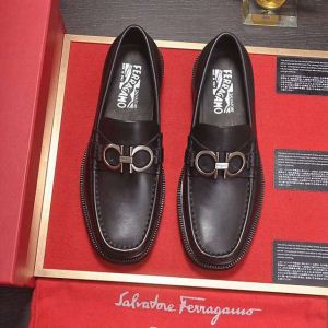 FERRAGAMO ビジネスシューズ 2020春夏トレンドアイテム 大胆にデザインオシャレ新品サルヴァトーレフェラガモ