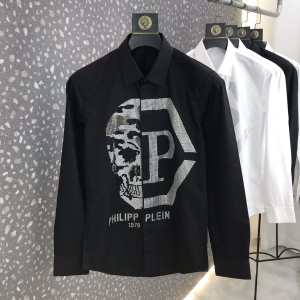PHILIPP PLEIN フィリッププレイン シャツ コピー ブランド メンズ クラシック2020人気モデル秋冬コーデオシャレ長袖シャツ2色