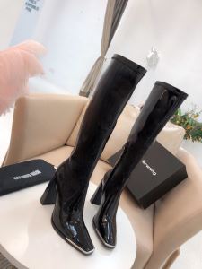 レザーブーツ 2020トレンド秋冬おすすめ安い アレキサンダーワン ALEXANDER WANG 秋冬にお世話になる定番 優しいのに存在感