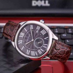 2020 一味違うケーブル編みが魅力満点 カルティエ CARTIER 上級自動巻き ムーブメント 男性用腕時計 7色可選