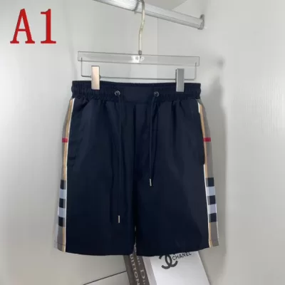 2025春先BURBERRY バーバリービーチパンツビビッドマルチカラー展開