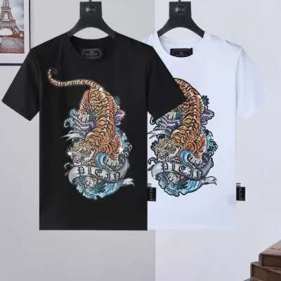 2025新作PHILIPP PLEIN フィリッププレインフォーマルテイストTシャツ