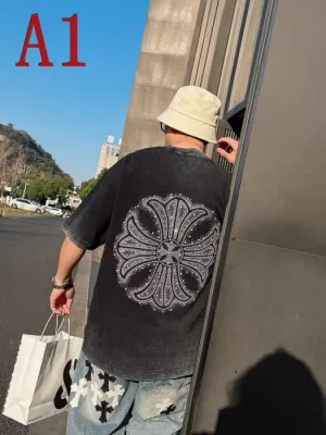 2025新作CHROME HEARTS クロムハーツミッドタウン系Tシャツ