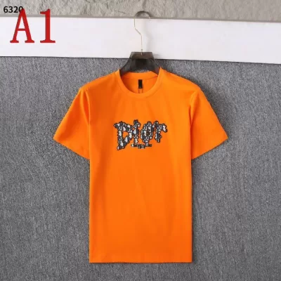2025新作DIOR ディオールヴィンテージ加工Tシャツ