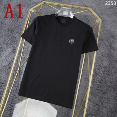 2025新作VERSACE ヴェルサーチスリムストレートTシャツ