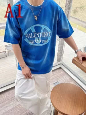 2025新作VALENTINO ヴァレンティノプレップスタイルTシャツ