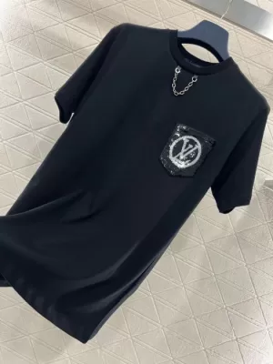 2025新作LOUIS VUITTON ルイヴィトンシンプルシルエットTシャツ
