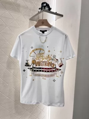2025新作LOUIS VUITTON ルイヴィトンクリーンカットTシャツ