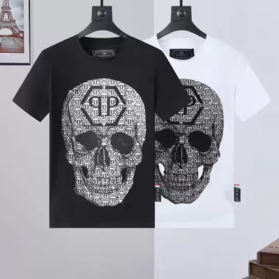 2025新作PHILIPP PLEIN フィリッププレインミニマルデザインTシャツ