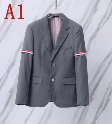 2025春先THOM BROWNE トムブラウンスーツジャケットフェミニンカラーチョイス充実