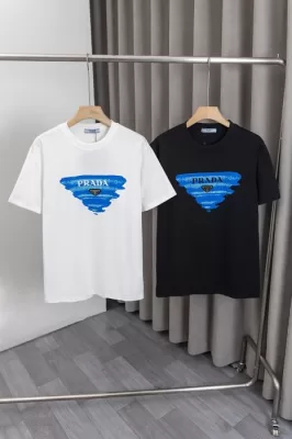 2025新作PRADA プラダシンプルシルエットTシャツ