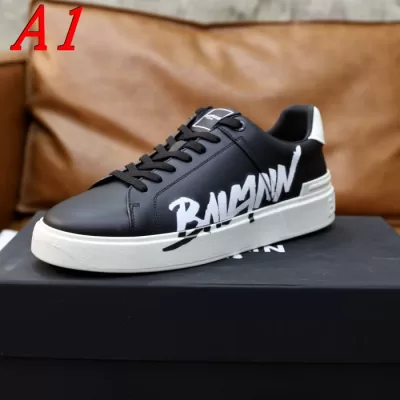 BALMAIN スニーカー【梅雨対策】撥水機能付き!汚れにくい日常使いモデル