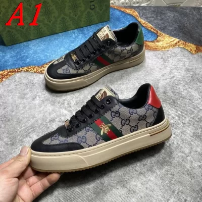 GUCCI スニーカー高級感あふれるシンプルさ◎大人のこだわり
