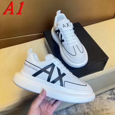 ARMANI スニーカー【クーポン対応】おしゃれなストリート系★在庫僅少