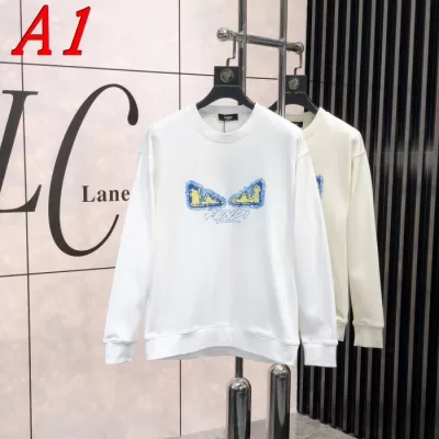2025春先 フェンデイ トレーナー マルチカラー展開 コーディネート自在