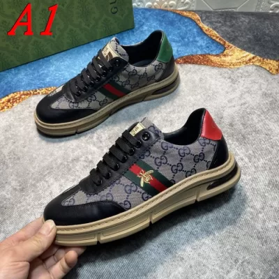 GUCCI スニーカー足が細く見える!スリムシルエットで美脚効果
