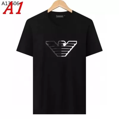 2025新作 ARMANIアルマーニ ラウンドネック 半袖Tシャツ   ルーズフィット