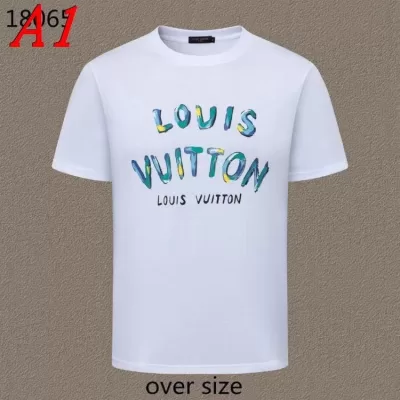 2025新作 LOUIS VUITTONルイヴィトン ラウンドネック 半袖Tシャツ ハイセンス