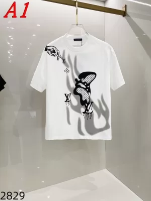 LOUIS VUITTONルイヴィトン 2025新作 クルーネック 半袖Tシャツ トレンド感
