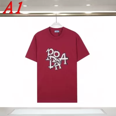 PRADAプラダ 2025新作 クルーネック 半袖Tシャツ ハイブランド風