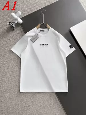 BALENCIAGAバレンシアガ 2025新作 クルーネック 半袖Tシャツ アンニュイ