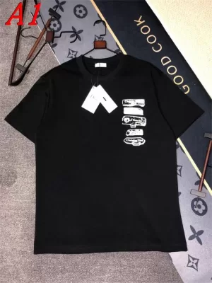2025新作 DIORディオール ラウンドネック 半袖Tシャツ ミニマリズム