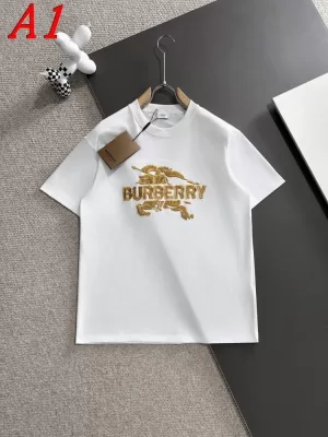 BURBERRYバーバリー 2025新作   ラウンドネック 半袖Tシャツ   トレンド感