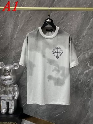 2025新作 CHROME HEARTSクロムハーツ クルーネック 半袖Tシャツ コラボモデル