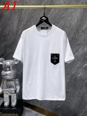 2025新作 CHROME HEARTSクロムハーツ クルーネック 半袖Tシャツ サステナブル