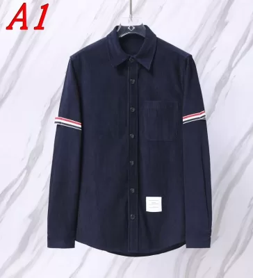 25新作 デラックス THOM BROWNE トムブラウン シャツ 0=S 1=M 2=L 3=XL 4=XXL