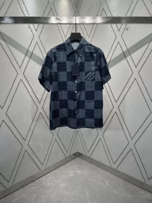 25新作 職人 LOUIS VUITTON ルイヴィトン シャツ 46 48 50 52