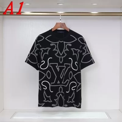 LOUIS VUITTONルイヴィトン 2025新作 クルーネック 半袖Tシャツ トラベル向け