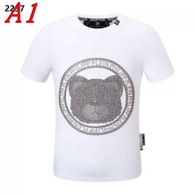 PHILIPP PLEINフィリッププレイン 2025新作 クルーネック 半袖Tシャツ デジタルプリント