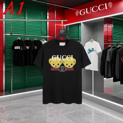 GUCCIグッチ 2025新作 クルーネック 半袖Tシャツ リラックス